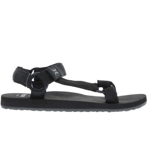 Hurley Men's River Strap Sandals, Black - Picture 2 of 6